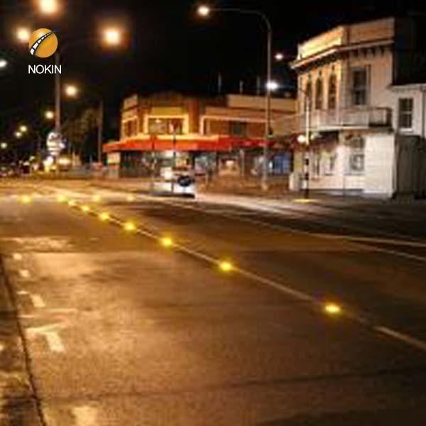 Uadme Solar Road Stud Lights - 2pcs 6 LED Solar Road Stud Lights 